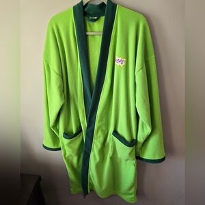 Rugrats Stu Pickles Fleece Robe Green CultureFly L-XXXL Nickelodeon 90s Nick